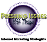 Pressing Issues Web Design